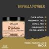 STAMIO Triphala Powder 100 gm | Amalaki | Bibhitaki | Haritaki | Digestive Health | In Jar 3.53 oz view 2