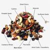 Zion dryfruits mix dryfruits 1kg Fruit, Nut & Fiber SuperMix, Healthy Mixed Nuts with Dry Fruits view 3