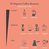 93 Degrees Coffee Roasters- Gianduja/Medium Dark Roast, 100% Coffee Beans - (Chemex, 250g) view 4