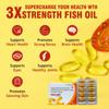 Knoll Healthcare Omega 3 Fish Oil 700 Mg For Men And Women Antioxidant & Energy,Stamina & Immunity & Maintains Bone & Joint Health,Fatty Acid,Epa 360 Mg Dha 240 Mg (3X Strips),3 Count,10 Capsules view 3