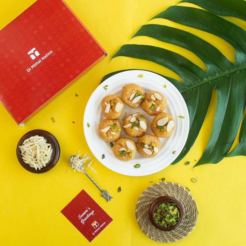 DI MITHAI NATION Balushahi Traditional Indian Desert Mithai for Special Occasion (400 Gram)