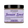 STAMIO Jamun Seed Powder 100 gm | Jaamun Ki Guthli | Diabetes | Naaval Pazham | Indian blackberry | Syzygium cumini | In Jar 3.53 oz view 1