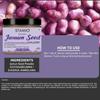 STAMIO Jamun Seed Powder 100 gm | Jaamun Ki Guthli | Diabetes | Naaval Pazham | Indian blackberry | Syzygium cumini | In Jar 3.53 oz view 3