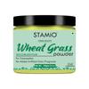 STAMIO Wheat Grass Powder 100 gm for Men & Women | Triticum aestivum | Immunity | In Jar | In Jar 3.53 oz view 1