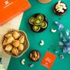 DI MITHAI NATION Kaju Anjeer Chakkar (200 Gram) with Mini Samosa (150 Gram) Traditional Delicious Indian Desert Mithai for Special Occasion view 1