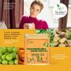 Tifusion Tulsi Ginger Amla Organic Green Tea For Cough Cold Sore Throat Digestion Darjeeling Herbal Organic Whole Leaf Chai Immunity Booster Tea (20 Tea Bag, 20 Serving Cups) view 2