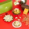 DI MITHAI NATION Kaju Katli (200 Gram) with Kaju Kesar Roll (200 Gram) Traditional Delicious Indian Desert Mithai for Special Occasion view 1