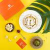 DI MITHAI NATION Kaju Katli (200 Gram) with Kaju Kesar Roll (200 Gram) Traditional Delicious Indian Desert Mithai for Special Occasion view 3