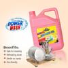 Hygienuva 2X Dish Wash Gel/ 5 Litre/Dish Wash Gel Liquid Germ Protection view 4