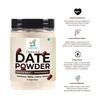Leanbeing- Arabian Dried Date Powder 300g | Fine Kharek Powder | Date Sugar | Sugar Alternative | Natural Sweetener | No Preservatives view 3