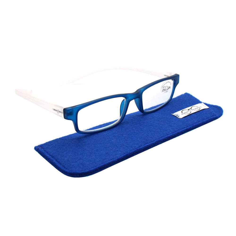 ESPERTO READERS Necky Reading Glasses With Blue Cut Lens For Men & Women (+2.75, BLUE)