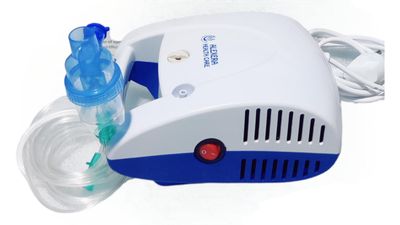ALEXERA HEALTHCARE Nebulizer For Child and Adult With Virtual Valve Technology Ensuring Optimum Medicine Delivery to the Raspiratory System