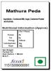 Jaiccha Ghasitaram Gifts Rakhi Gifts - Mathura Peda Box 6 Pcs with Pearl Beads Rakhi view 2
