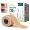 Nexllent Silicone Scar Sheets, Silicon gel sheets for Scars Transparent Medical Silicone Gel Tape for Scar Removal, Silicone Scar Tape Roll For Hypertrophic Scars and Keloids Caused by Surgery view 1