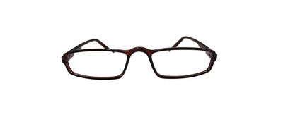 N Specs Near Reading Glasses For Men Woman Rectangle Brown Coloured TR Stratchable Full Frame With Unbreakble Fiber Glasses (+1.00)