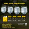 Friends Classic Unisex Adult Diapers Pants Style-40 Count (Large) With Odour Lock And Anti-Bacterial Absorbent Core- Waist Size 30-56 Inch ; 76-142Cm Sold By Bmpharma view 4