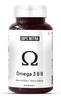 JBPS NUTRA Organic Omega 3 6 9 Omega Multivitamin Supplement | 2000mg Vegetarian Supplement For Heart, Skin, Joint & Muscles Support - Epa & Dha Rich Capsules For Men & Women - 60 Count view 1