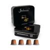 Bonhomia Dark Deeds Espresso Pods  10 Aluminum Capsules | Intensity 8 | Medium Dark Roast | Compatible with Most Brewers (Original Line Machines) | Premium AA+ Grade Beans view 1
