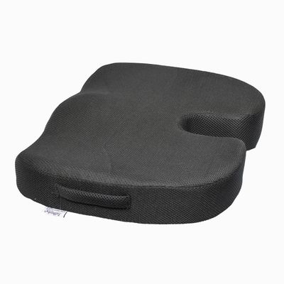 Tathastu - The Purity Orthopedic Coccyx Cushion for Tailbone Pain, Tail Bone Supporting Cushion, Relief from Lower Back, Sciatica, Back Pain (HR Foam)