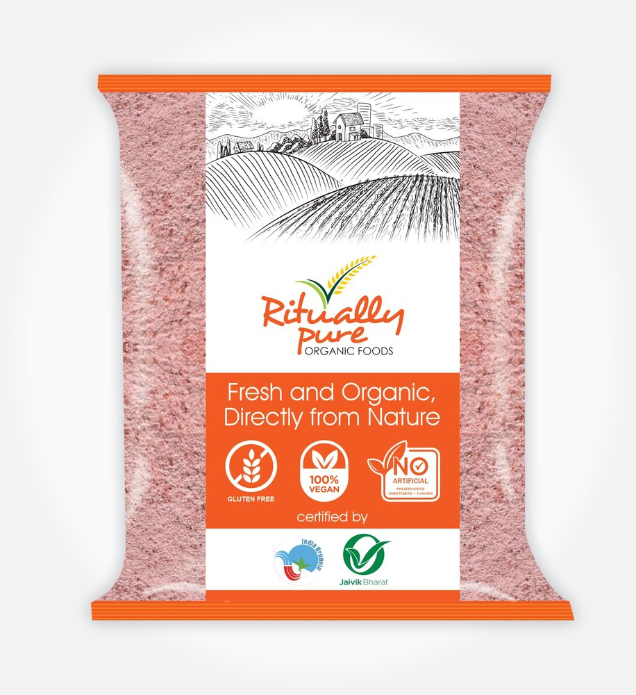 Ritually Pure 100% Organic Himalayan Black Salt Powder | No Artificial Color | No Artificial Flavor | 1 Kg Pack