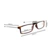ESPERTO READERS Earth Folding Reading Glasses Blue Cut Lens With Antireflection For Men & Women +1.00 To +3.00 Power (+2.75, BROWN) view 3