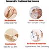 Adbeni Epilator Painless Hair Removal Exfoliation, For Women & Men, Magic Hair Remover Tool For Arms Legs Back, Washable, Smooth Silky Skin view 4
