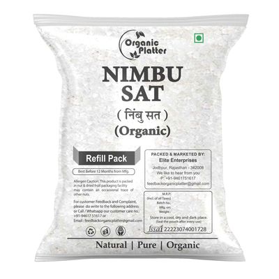 Citric Acid, Nimbu Sat used For Kitchen Essentials (Food and Bakery), Lemon Salt, Citric Crystals, Tatri, Citrus Citric (Food-grade)-Refill (100)