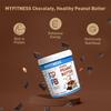 MYFITNESS Chocolate Peanut Butter Crunchy 1250gm & Chocolate Peanut Butter Smooth 1250gm view 4
