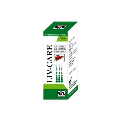 Liv-Care Drops 30 ml by Jhactions Homeopathy