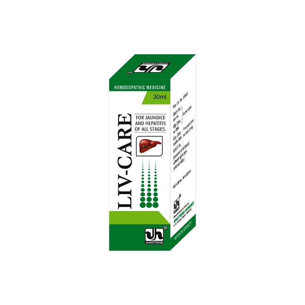 Liv-Care Drops 30 ml by Jhactions Homeopathy