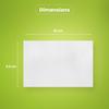 BREEZE 2-Ply Multipurpose Tissue Paper Sheets - 50 Pulls, Pack of 5 (1 Canister + 4 Refills)- White view 4