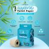 AshNatural Bamboo Toilet Paper Tissue Papers Rolls Kitchen Tissue Rolls 270 Pulls per Roll 2 Ply toilet paper, Soft Bathroom Wipes|Flushable Toilet Paper | Toilet Papers Rolls Pack of 15 view 4