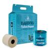 Ash Natural Bamboo Toilet Tissue Paper Rolls-270 Pulls Roll | Natural 2 Ply Ecofriendly, Soft, Absorbent & Skin Friendly Bathroom Wipes| Brown Biodegradable |Chemical-free (Pack of 6) view 1