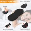 1Pack Plantar Fasciitis Night Splint, Upgrade 3 Adjustable Straps Plantar Fasciitis Relief Night Splint for Women & Men, Relief Brace for Plantar Fasciitis Relief, Achilles Tendonitis and Foot Drop, Black, One size, Black, One Size view 4