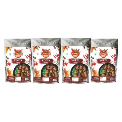 Changezi's Shahi Mughlai Kofta Masala/Kofta Curry Masala/Meatball/Chicken Kofta Masala | Nargisi Kofta Masala/KOFTA MASALA | Meat Balls Meatloaf Masala/Chicken Ball Masala-150Gx4Pk