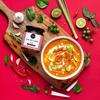 Wholespoon Red Thai Curry Paste (180gm) | All Natural, Preservatives Free, Plant Based | Make Restaurant Style Red Thai Curry in 10 mins view 3