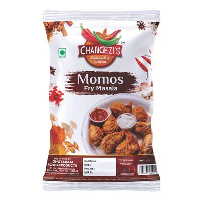 CHANGEZI'S bawarchi khana Chicken Momo Fry Masala/Murgh Momos Fry Masala|Mutton Keema Momo Fry Masala|Fry Kadai Momo Masala/Momo Fry Kadhai Masala Restaurant Style|Aromatic Flavourful-240Gx1Pk