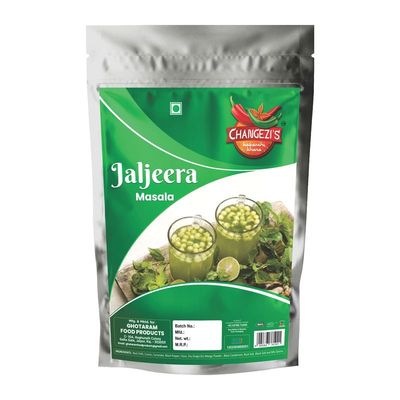 Changezi's Artisanal Jal Jeera Masala/Jaljira Powder | Jaljira Masala Powder/Jal JIRA Powder | Chatpata Jaljeera/Jaljira Powder | Instant Drink Mix | Jaljeera Masala Powder-480Gx1Pk