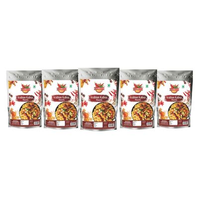 Changezi's Shahi Saudi Kabsa Masala/Saudi Famous Mutton Kabsa Masala | Chicken Mutton Kabsa Masala | KABSA MASALA POWDER | Lamb Kabsa Masala Powder Perfect Mix of Rich Spices-190Gx5Pk