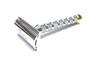Tinku Double Edge Brass Safety Razor (T9001-CC) Close Comb view 1
