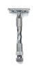 Tinku Double Edge Brass Safety Razor (T6001-OC) Open Comb view 2