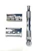Tinku Double Edge Brass Safety Razor (T6001-OC) Open Comb view 3
