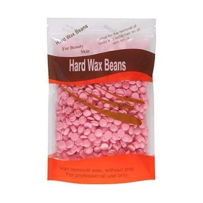KIRA STORE Hard Beans Wax With Wooden Stick For Full Body Hair Removal Wax (100 g) Multicolor