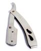 Classic International Stainless Steel Straight Edge Folding Beard Shaving Blade Barber Hair Salon Razor (TAIWAN) view 2