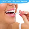 Athelas Pack of 100 Fresh Mint Dental Floss Picks | Dentist Designed & most convenient teeth Flosser for fresh Breath & complete oral plaque removal (Fresh Mint) view 4