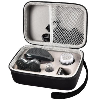 Boobowl Head Shaver Case Compatible with Remington Balder Pro Head Shaver, Hair Clipper Storage Holder for Telfun/for Vsmooth Bald Men's 5-in-1 Trimmer, Blades, Nose Trimming and More (Bag Only)