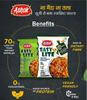 ASHOK EASY'n LITE Mast/Magic Masala Instant Macaroni 55g,Not Fried,0% Cholesterol,100% Suji/Rawa,Vegan Friendly (Pack of 4, Instant Macaroni Mast &Magic Masala (comboo)) view 3