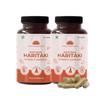 Saptamveda Natural Harad/Haritaki Powder Capsules - 500mg | 60 Capsules (Pack of 2) | Immunity Booster, Relieves Constipation, Regulates Bowel view 1
