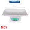 MCP Healthcare Newborn Digital Baby Weighing Scale with Tray - Accurate and Reliable Weight Your Baby with Confidence Upto 30Kg Capacity (TS-500-Babyscale_White) view 2