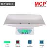 MCP Healthcare Newborn Digital Baby Weighing Scale with Tray - Accurate and Reliable Weight Your Baby with Confidence Upto 30Kg Capacity (TS-500-Babyscale_White) view 3